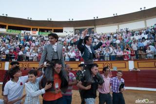 Toros San Juan Badajoz 2013- Rejoneadores - Puerta Grande