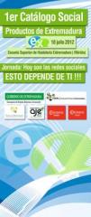 Presentación del 1er Catálogo Social - Productos de Extremadura - Evento organizado por AJE Extremadura (AJE-Ex) - La red social sobre Extremadura