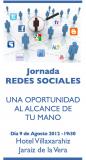 Jornada " REDES SOCIALES, una oportunidad al alcance de tu mano" , La Vera, Cáceres
