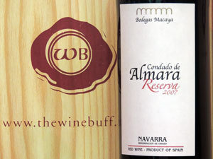 Web fotos del muro de the wine buff almara reserva