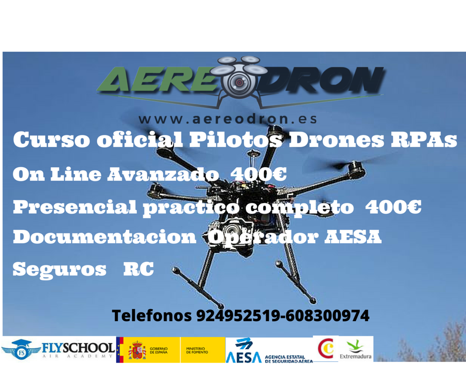 Web fotos del muro de aereodron curso pilotos drones rpas 1