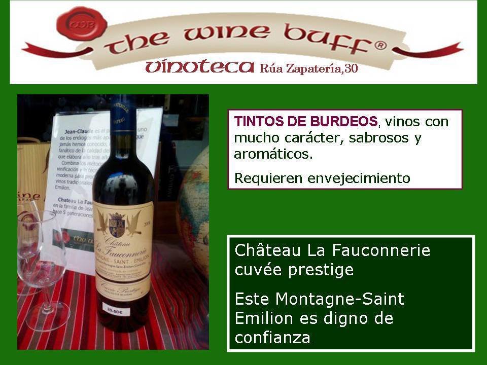 Web fotos del muro de the wine buff la fauconnerie