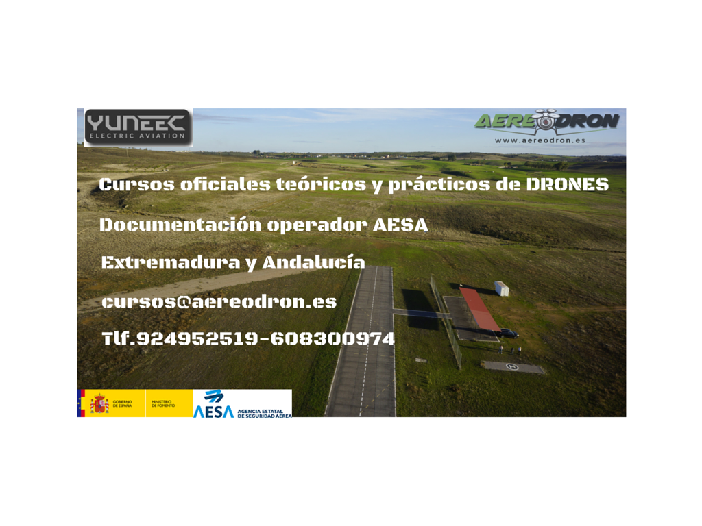 Web fotos del muro de aereodron cursos teoricos y practidos de drones