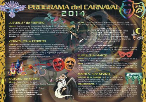 Normal carnaval 2014 en almendralejo