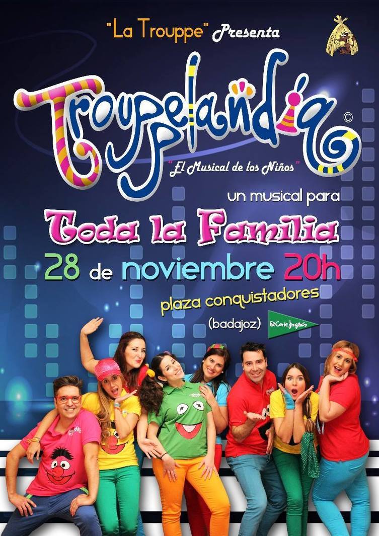 TROUPPELANDIA, El musical de los niños, 28 de noviembre