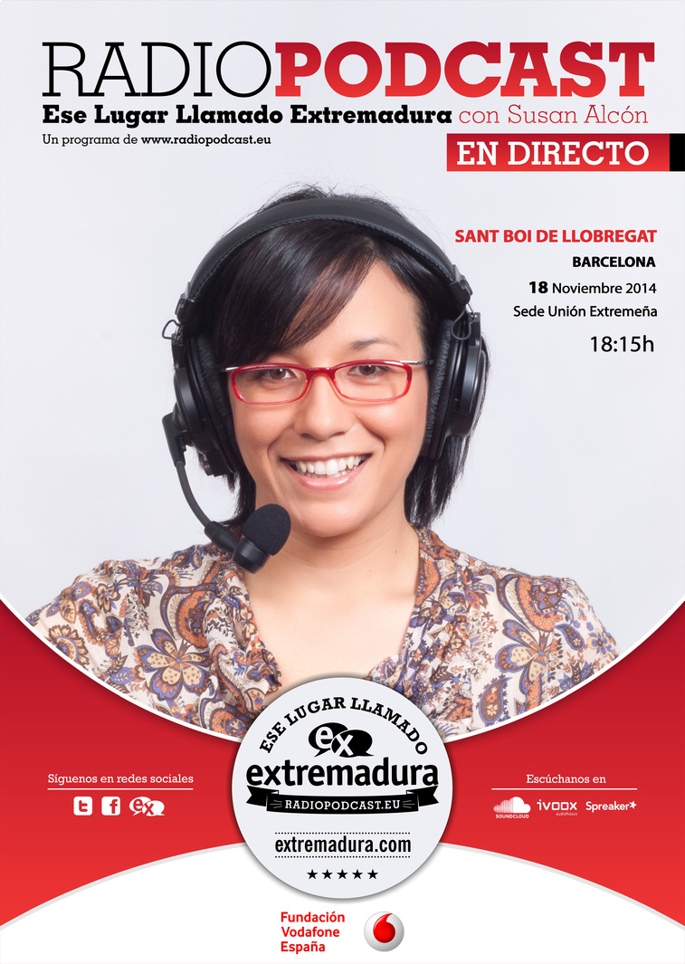 Radio Podcast Ese lugar llamado Extremadura en DIRECTO - Sant Boi de Llobregat - Barcelona
