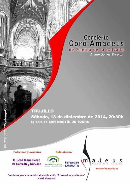 Concierto del coro Amadeus -Trujillo