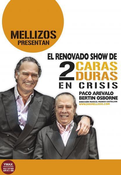 El renovado show de dos caraduras en crisis, con Bertín osborne y Arévalo - Cáceres