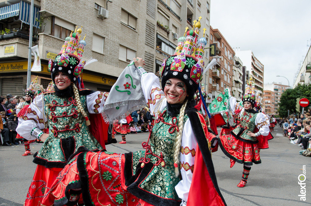 Desfile de comparsas carnaval de badajoz 2015
