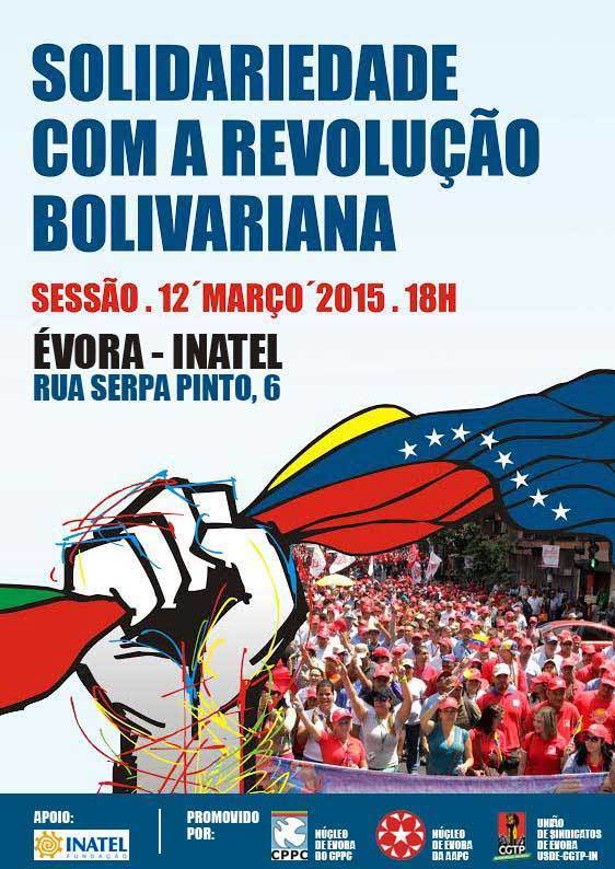 Normal solidariedade com a revolucao bolivariana