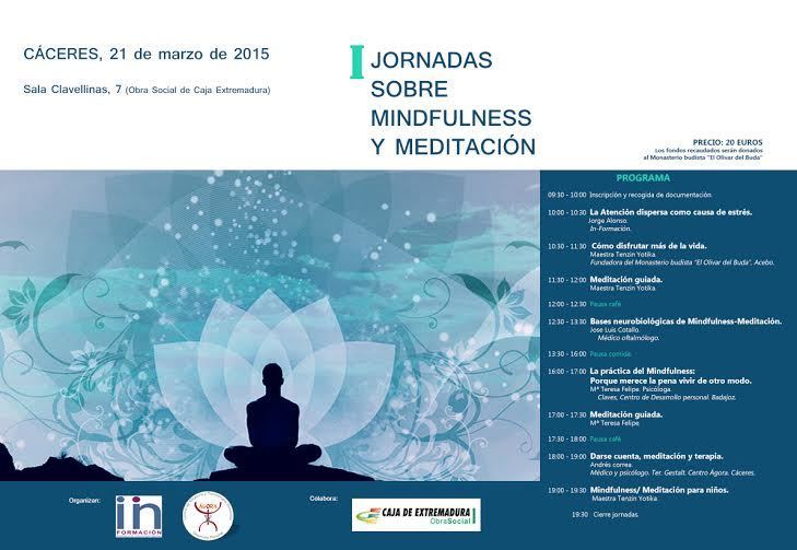 Normal jornada mindfullness y meditacion en caceres