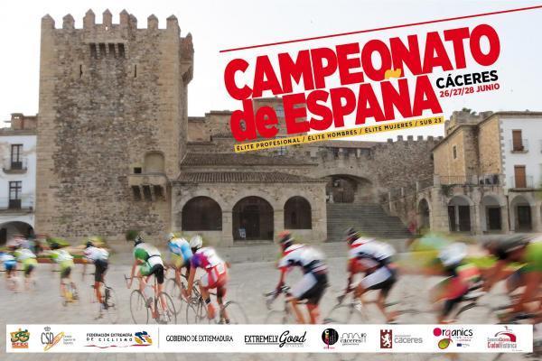 Normal campeonato de espana de ciclismo en ruta y contrarreloj caceres