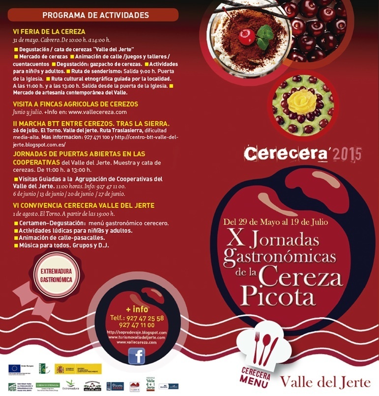 X Jornadas Gastronómicas de la Cereza Picota - Valle del Jerte
