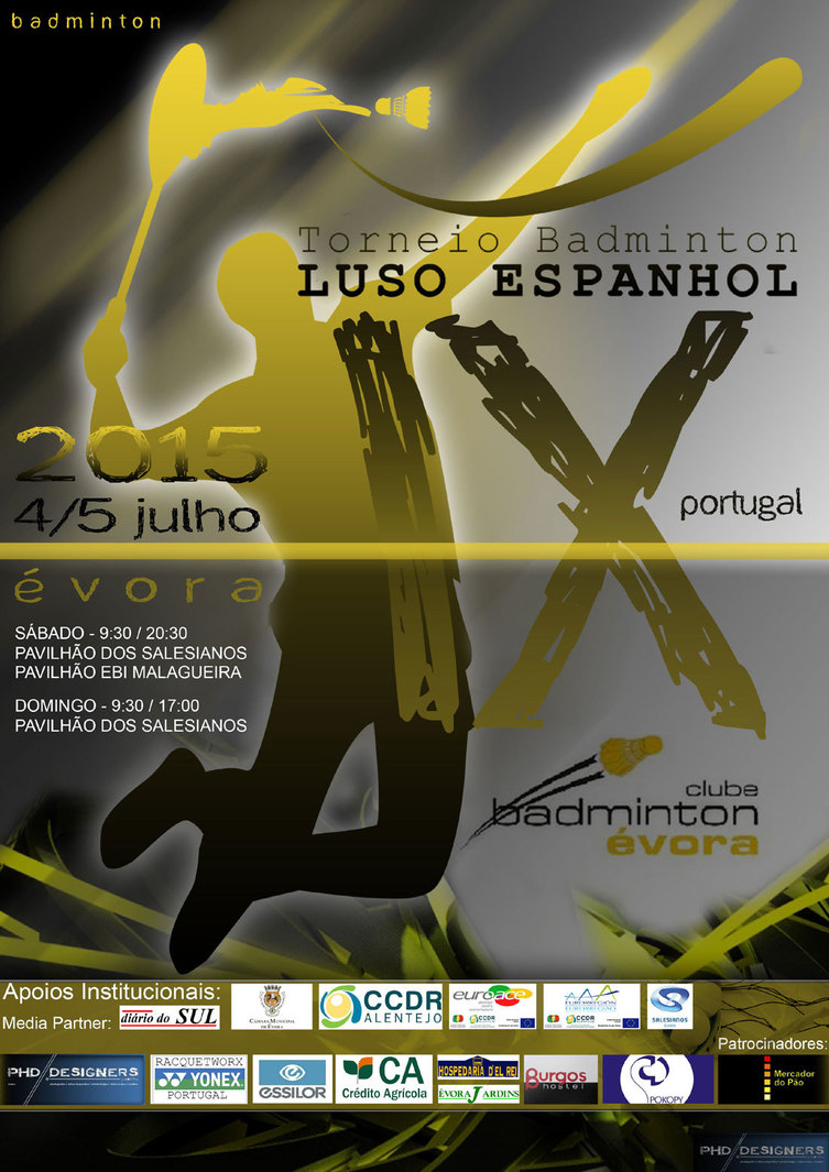 Normal torneio luso espanhol de badminton 2015