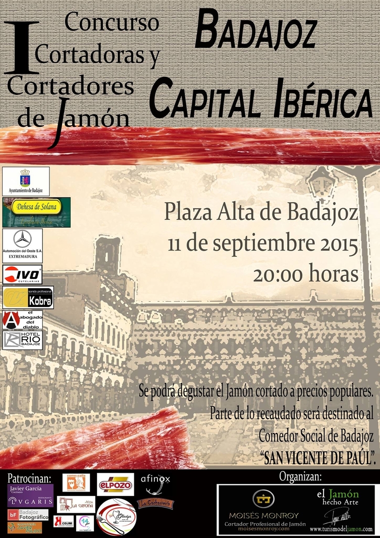 Concurso Cortadoras y Cortadores de Jamón - Badajoz Capital Ibérica