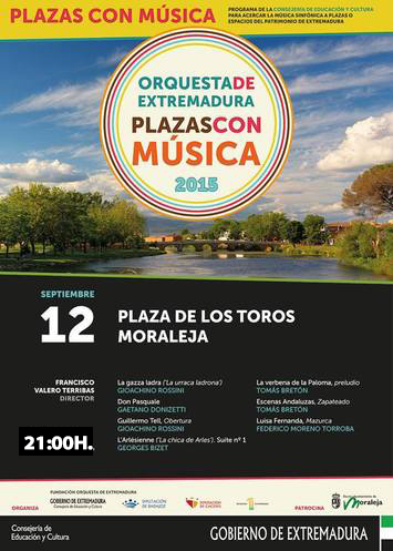 Plazas con Música. Moraleja - OEX Orquesta de Extremadura