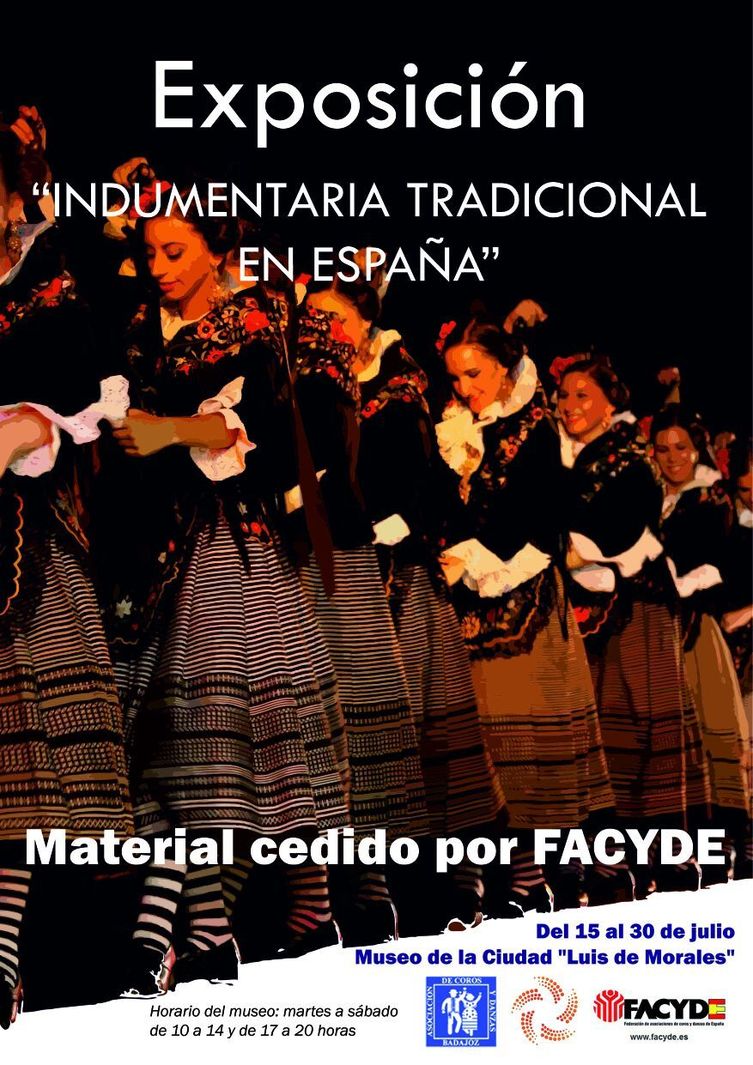 Normal exposicion indumentaria tradicional en espana