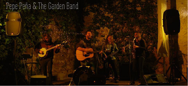 Normal concierto de pepe pena the garden band rosalejo