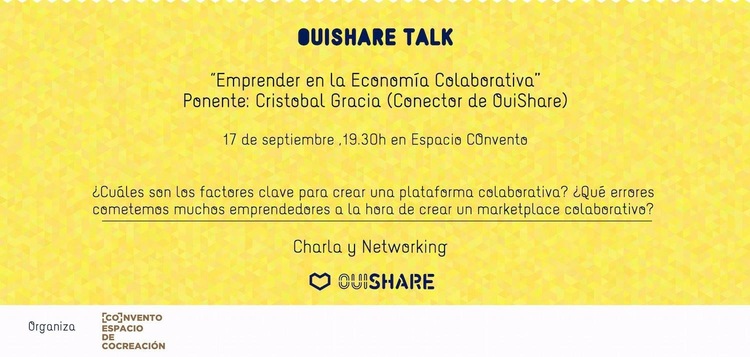Normal ouishare talk charla y networking