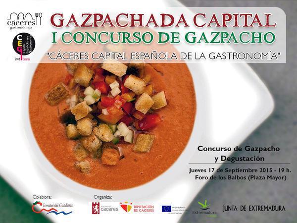 Normal gazpachada capital i concurso de gazpacho caceres