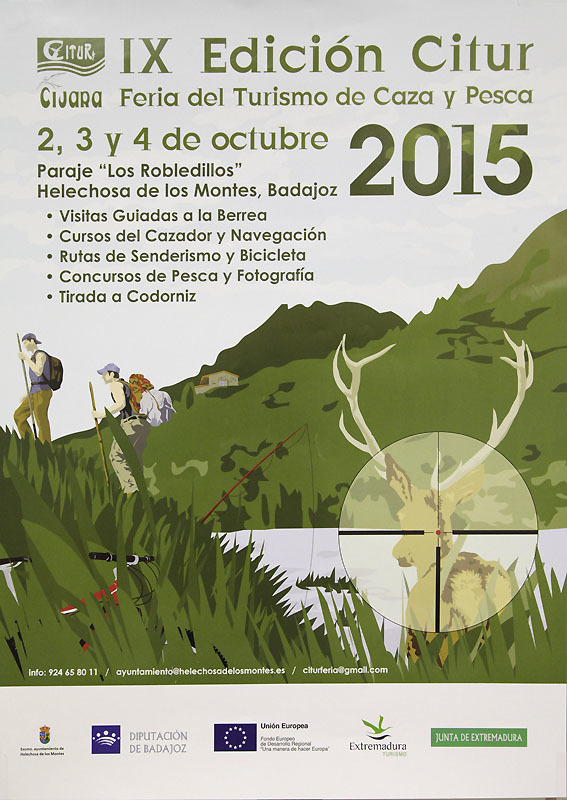 IX edición de la Feria del Turismo de Caza y Pesca CITUR - Helechosa de los Montes