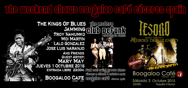 Normal the weekend shows bogaloo cafe caceres