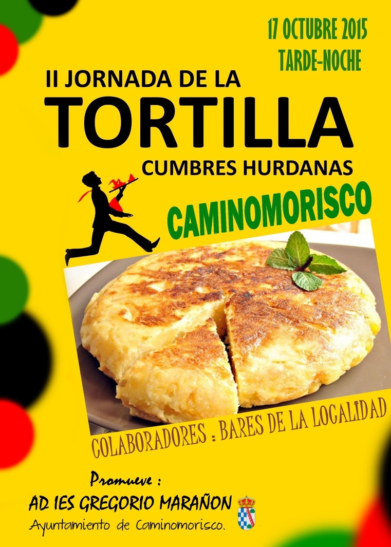 II Jornada de la Tortilla "Cumbres Hurdanas"-  Caminomorisco
