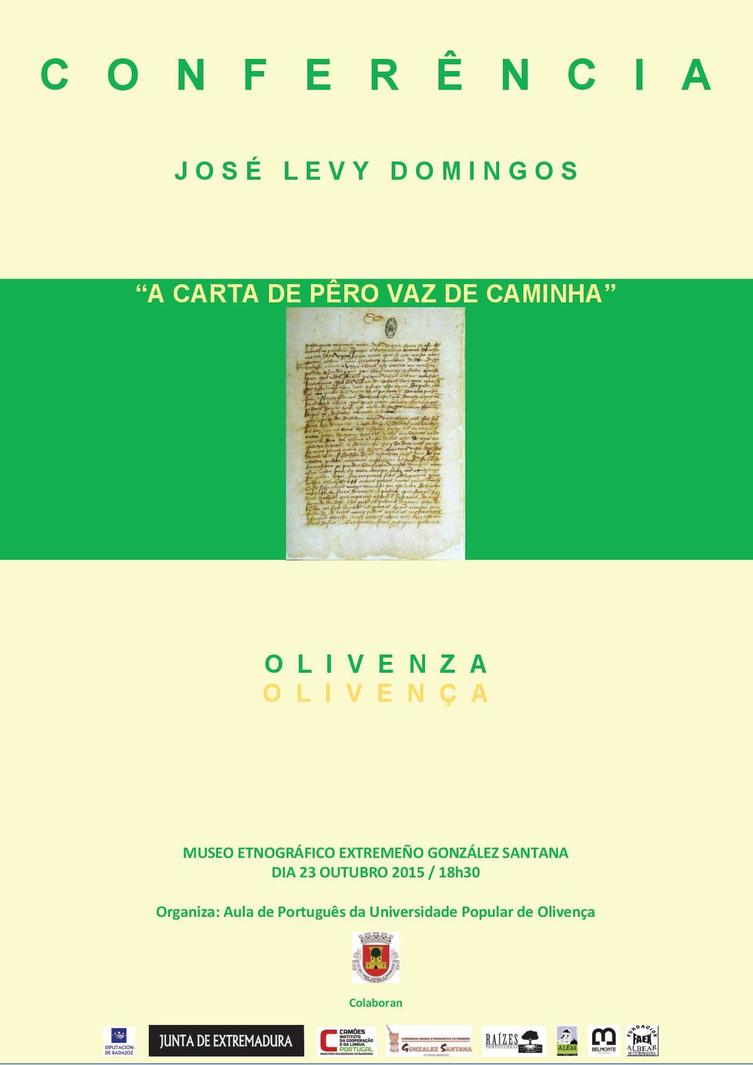 Conferencia "A Carta de Pêro Vaz de Caminha" -  Museo Etnográfico Extremeño "González Santana", Olivenza