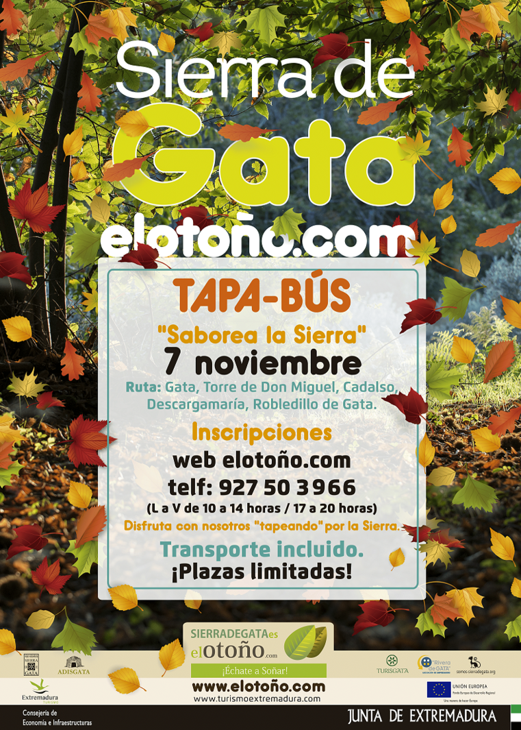 Tapa-Bus: Gata, Torre de Don Miguel, Cadalso, Descargamaria, Robledillo de Gata