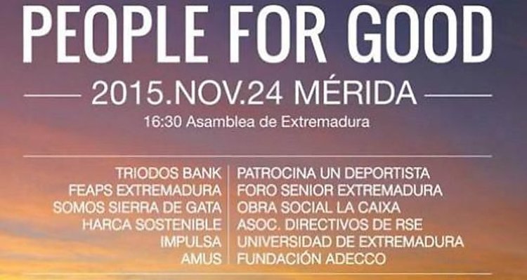 I Jornada Técnica de la Asociación "People for Good" - Mérida