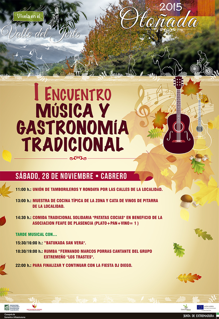 I Encuentro  "Música y Gastronomía Tradicional" - Otoñada 2015