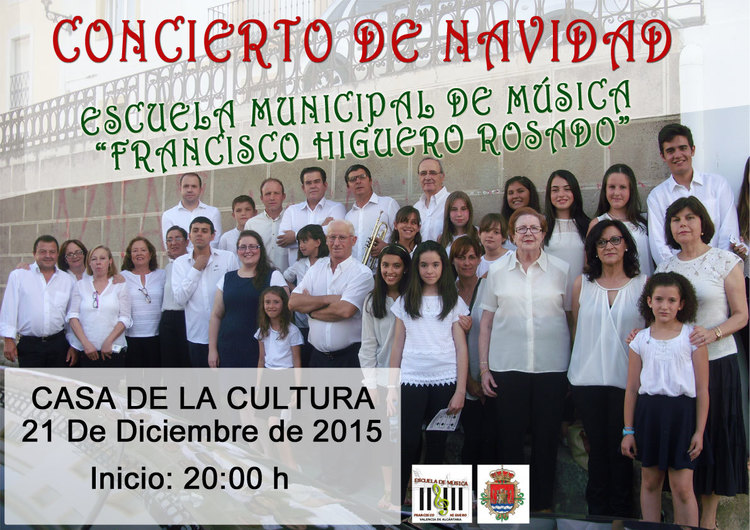 Normal concierto de navidad de la escuela municipal de musica valencia de alcantara