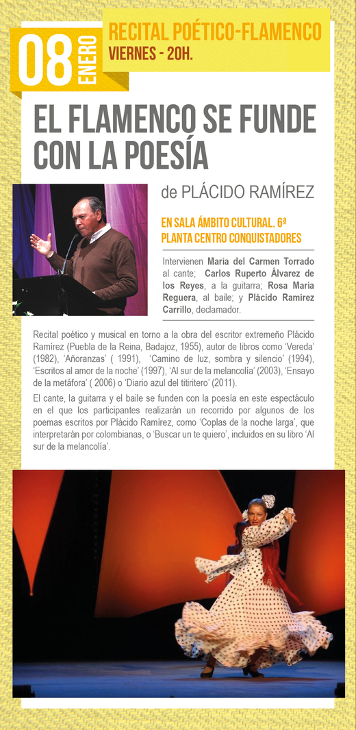 Normal recital poetico flamenco de placido ramirez el corte ingles badajoz