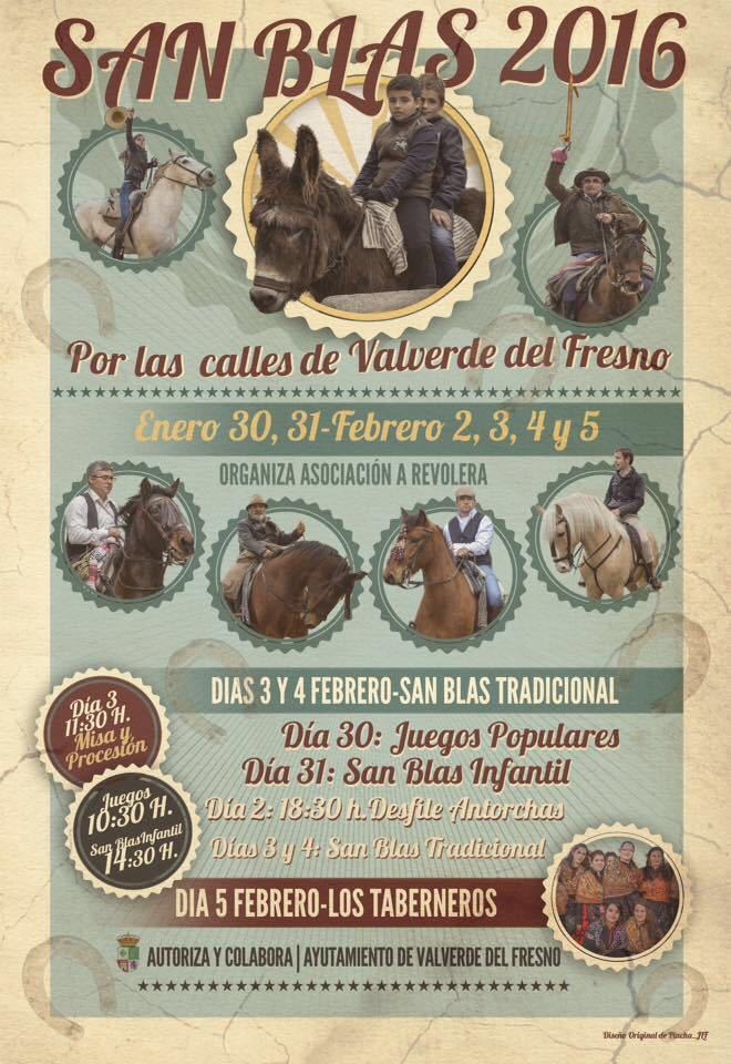 Fiestas de San Blas en Valverde del Fresno