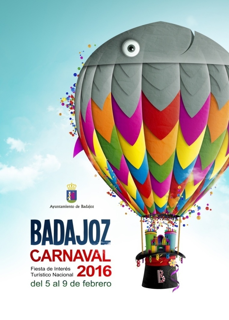 Concentración y concurso de disfraces del Carnaval de Badajoz 2016