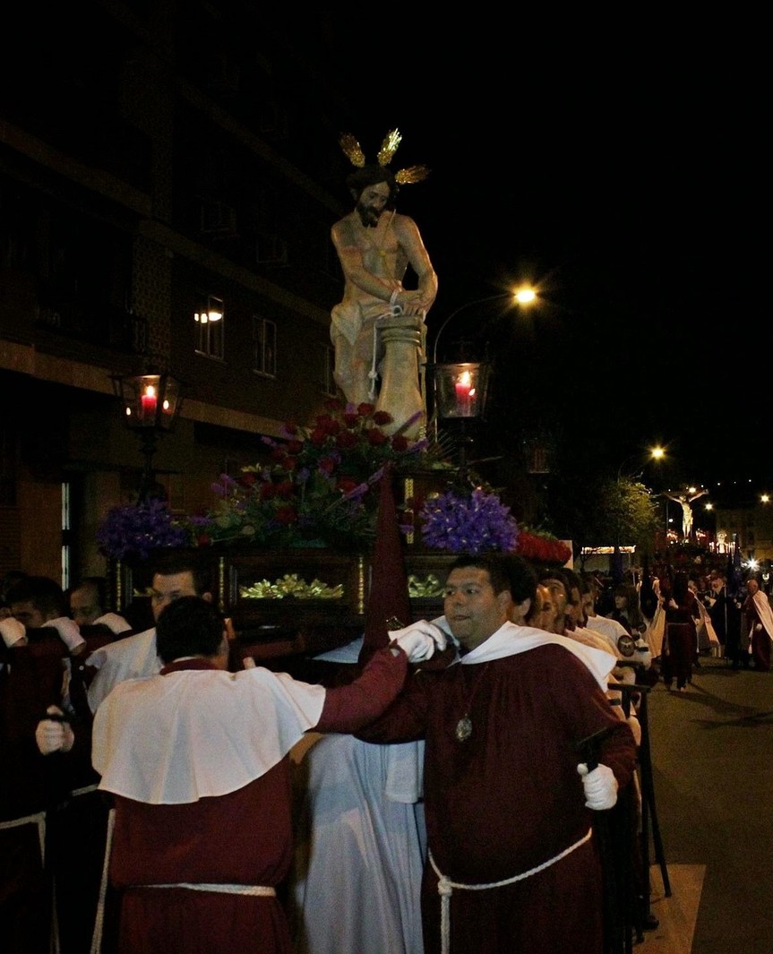 Normal procesion del espiritu santo semana santa de caceres 2016