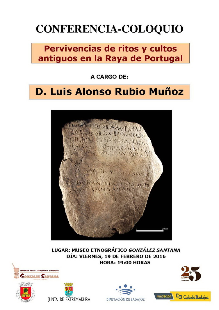 Normal charla coloquio sobre la pervivencia de ritos y cultos antiguos en la raya de portugal