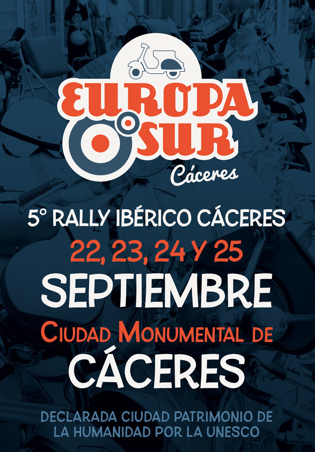 5º Rally Ibérico de Scooters de Cáceres