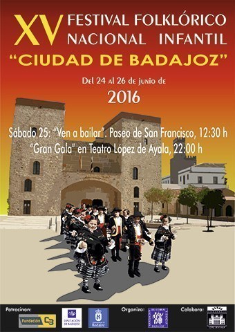XV Festival Folklórico nacional infantil "Ciudad de Badajoz"