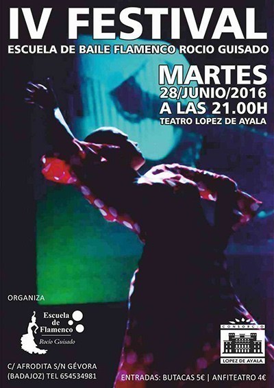 Normal iv festival de la escuela de baile flamenco rocio guisado en badajoz