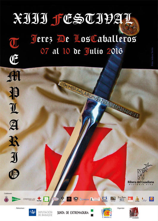 Festival Templario 2016 en Jerez de los Caballeros