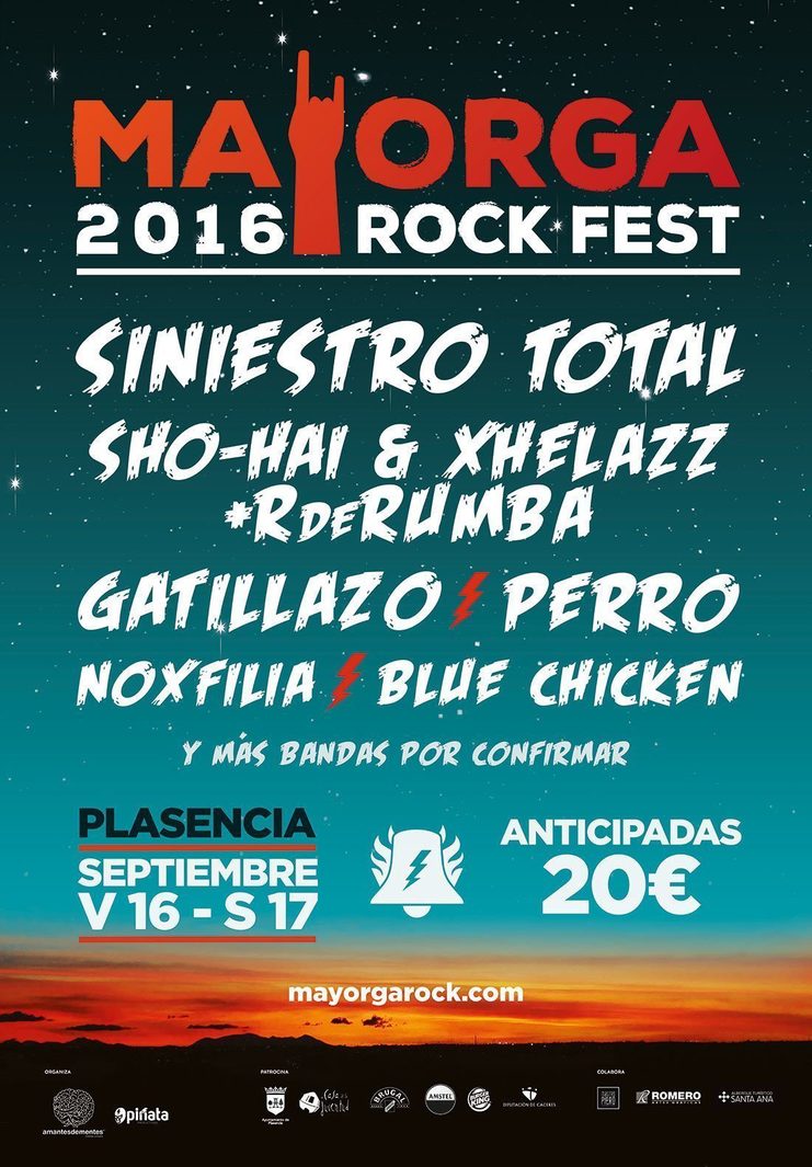 Normal mayorga rock fest 2016 en plasencia