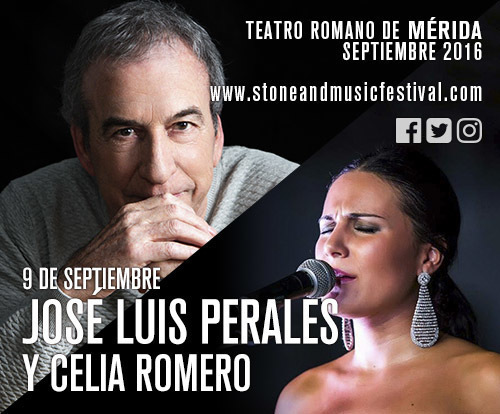 Concierto de José Luís Perales y Celia Romero en Mérida