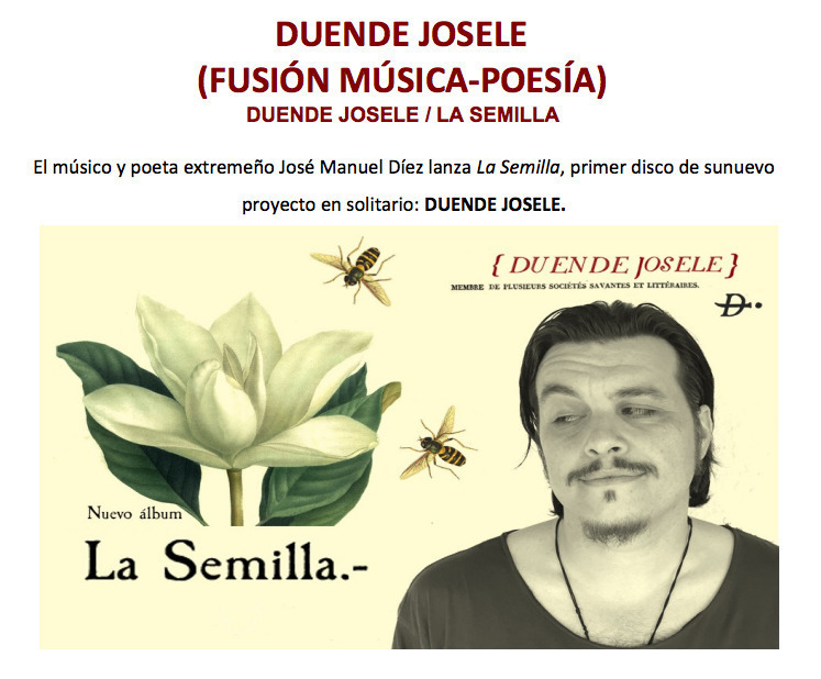 Concierto de 'Duende Josele' en Cáceres