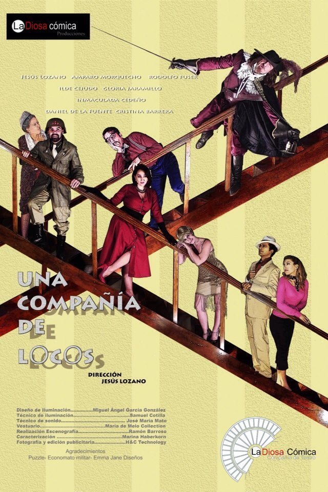 Teatro: "Una compañía de lOcOs" por la compañía de teatro la Diosa Cómica