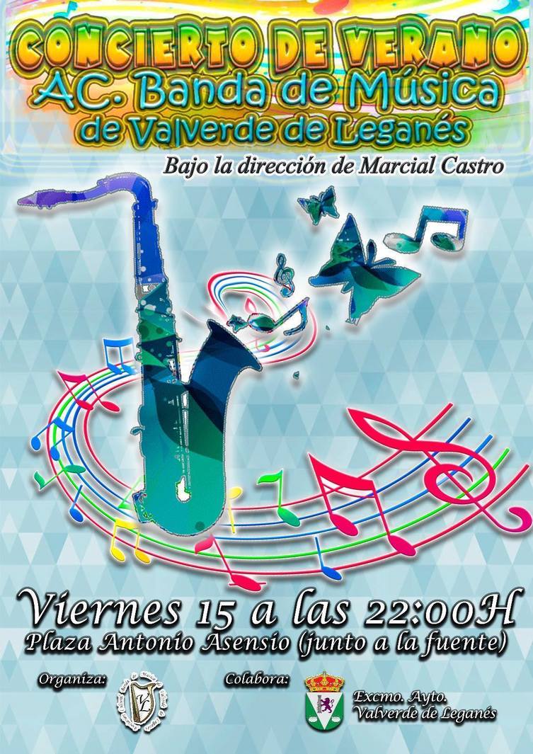 Concierto de Verano Banda de Música de Valverde de Leganés