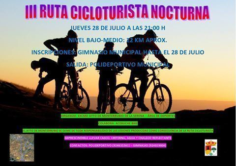 Normal iii ruta cicloturista de monterrubio de la serena