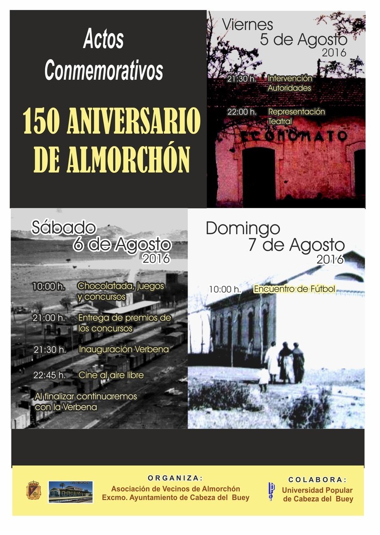 150 aniversario de Almorchón