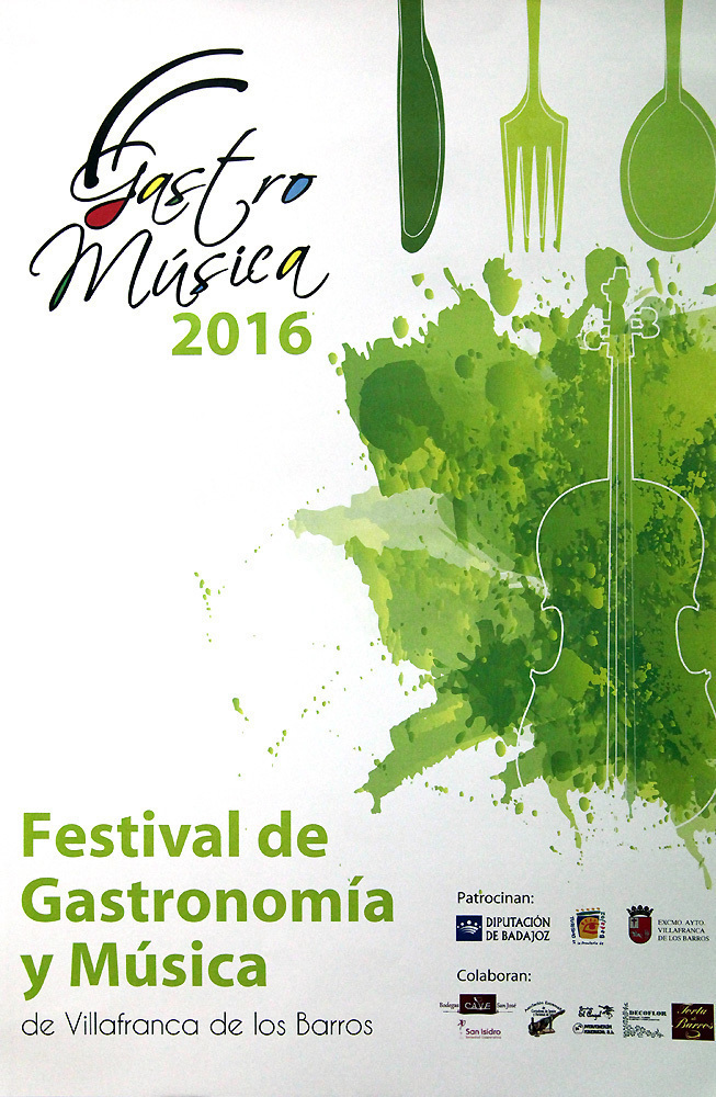 Gastromúsica 2016: Festival de Gastronomía y Música en Villafranca de Los Barros