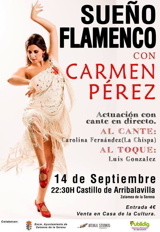 Normal sueno flamenco con carmen perez en zalamea de la serena